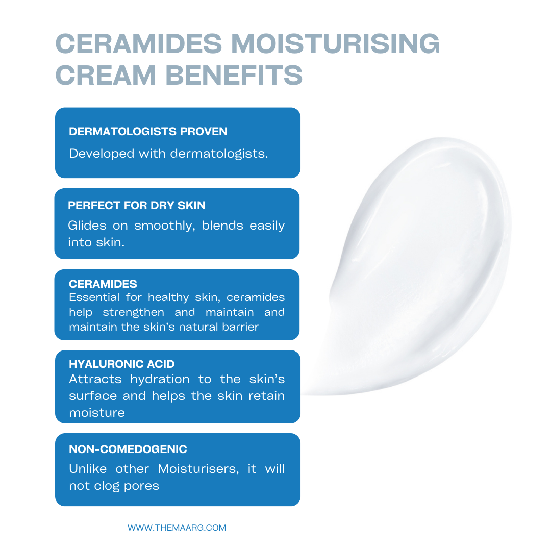 Ceramides Moisturising Cream benefits