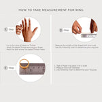 How to take measurement for ring